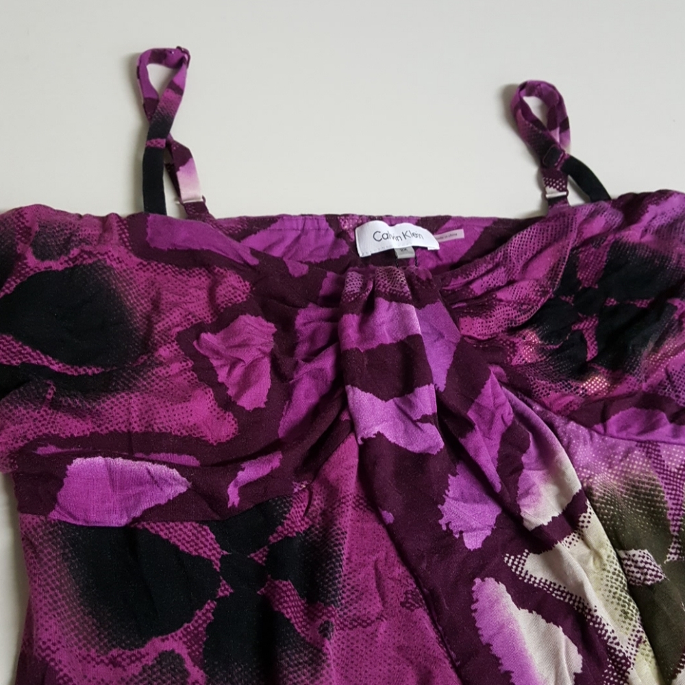 New Calvin Klein Print Tank Top Size 2x